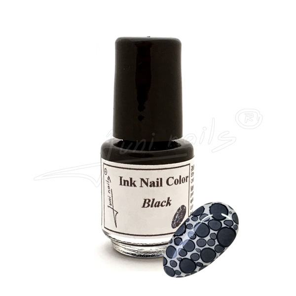 Ink Nail Color Black 4,5ml