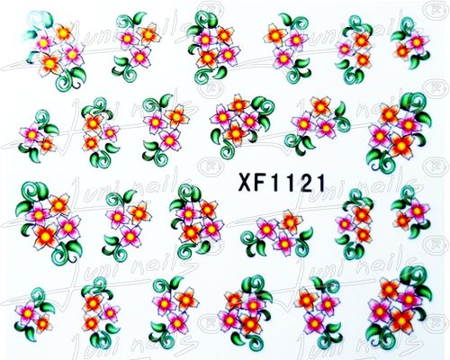 Nálepky Kvety XF1121