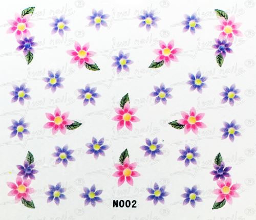 Nálepky Kvety N002