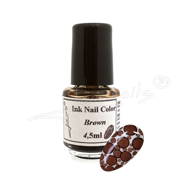 Ink Nail Color Brown 4,5ml