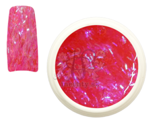 Glitrový UV gél Sticky Neon Pink 5ml