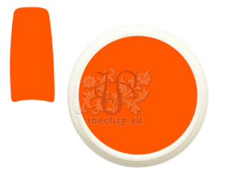 Neónový farebný UV gél oranžový 5ml