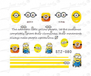 Vodolepky Minions  STZ 080