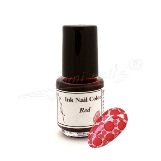 Ink Nail Color Red 4,5ml