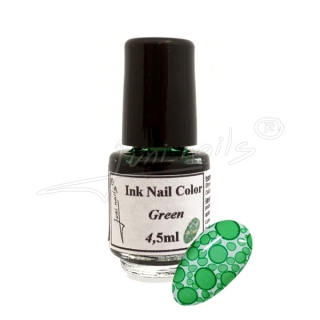 Ink Nail Color Green 4,5ml