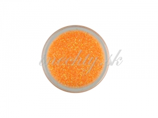 Ozdoba glitrový prach - svetlo-oranžový (m)